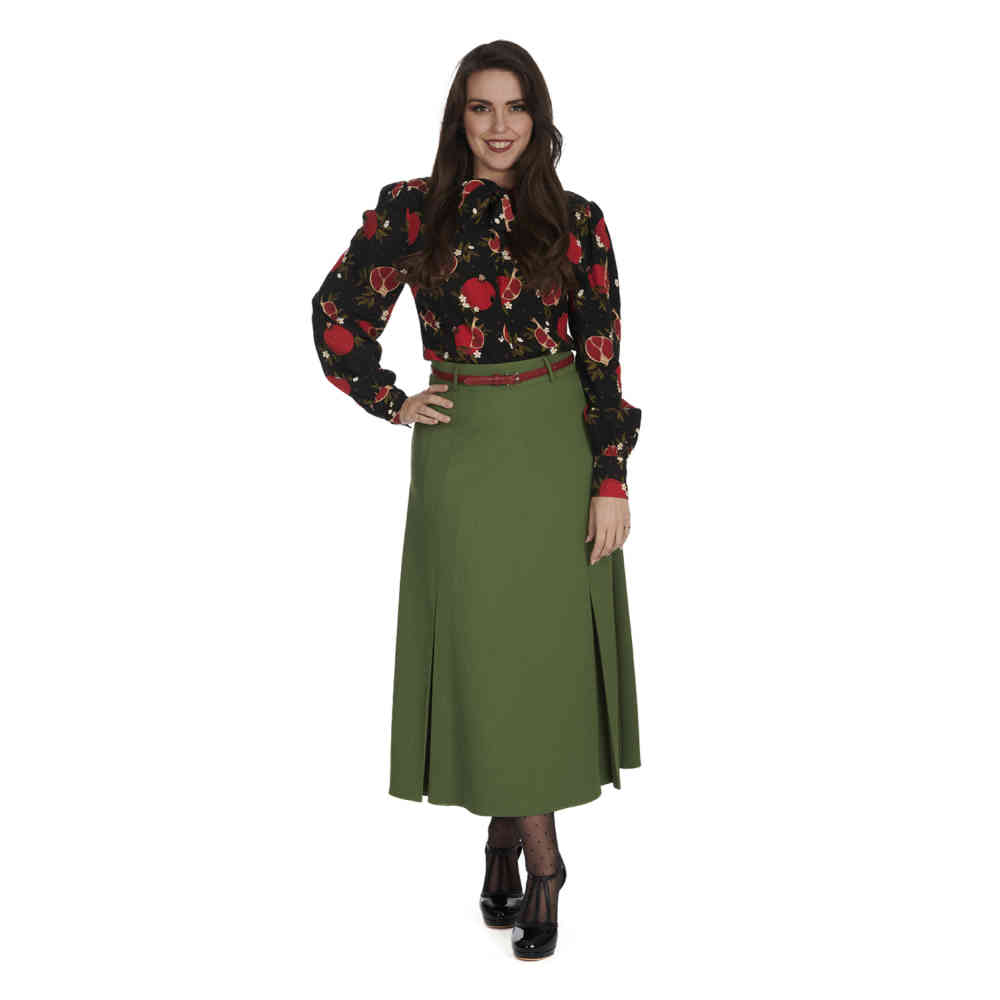 Banned - Pomegranate Bluse - Schwarz